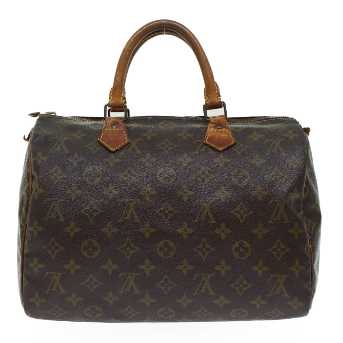 LOUIS VUITTON Monogram Speedy 30 Hand Bag M41526 LV 46045