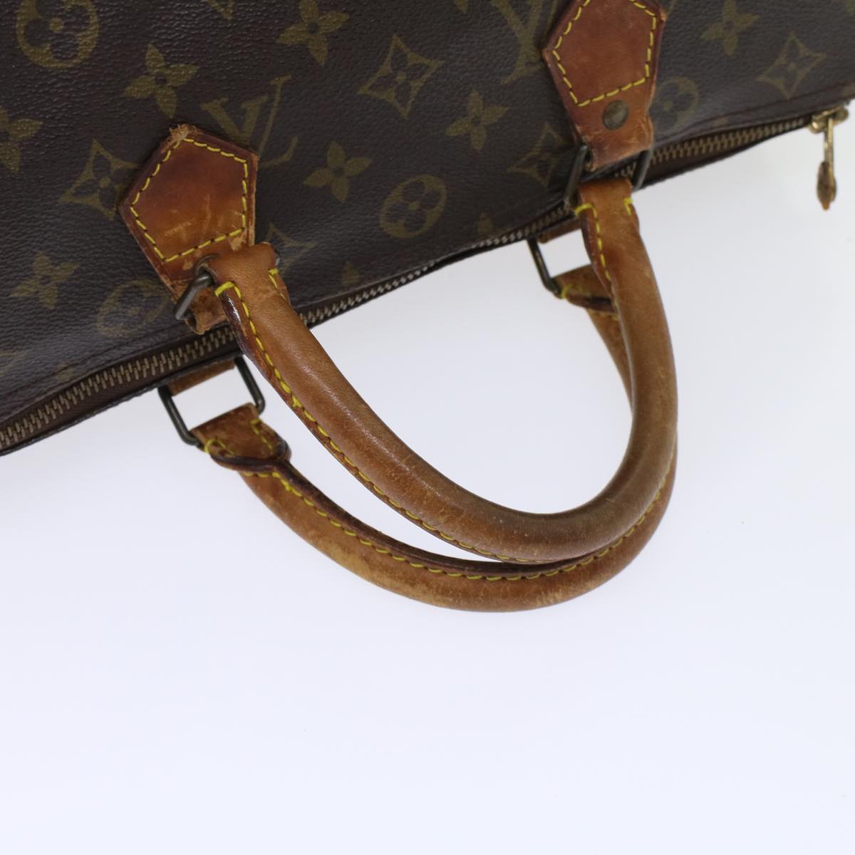 LOUIS VUITTON Monogram Speedy 30 Hand Bag M41526 LV 46045