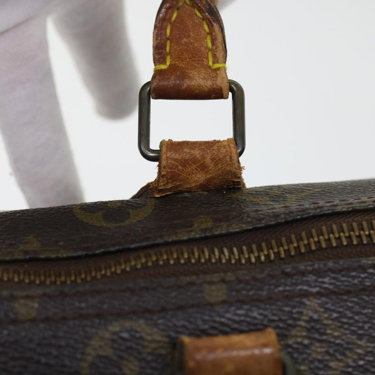 LOUIS VUITTON Monogram Speedy 30 Hand Bag M41526 LV 46045