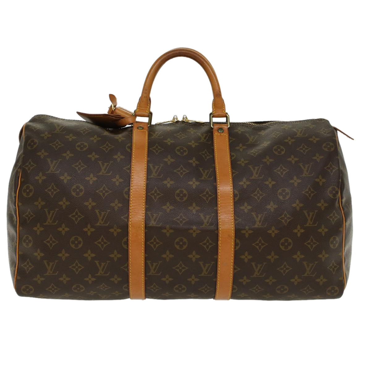LOUIS VUITTON Monogram Keepall 50 Boston Bag M41426 LV 46046