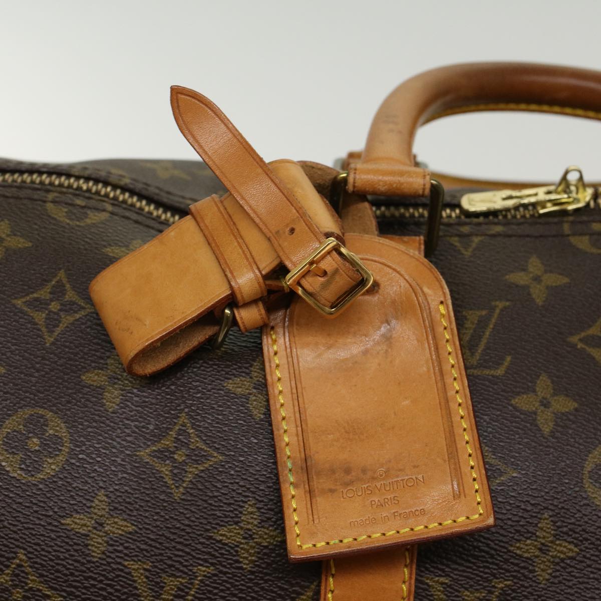 LOUIS VUITTON Monogram Keepall 50 Boston Bag M41426 LV 46046