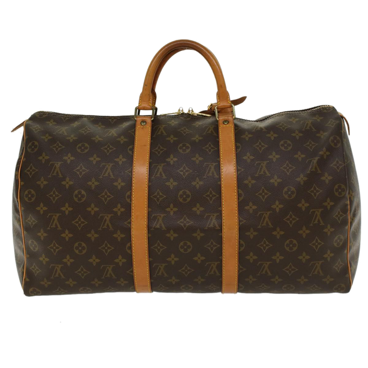 LOUIS VUITTON Monogram Keepall 50 Boston Bag M41426 LV 46046
