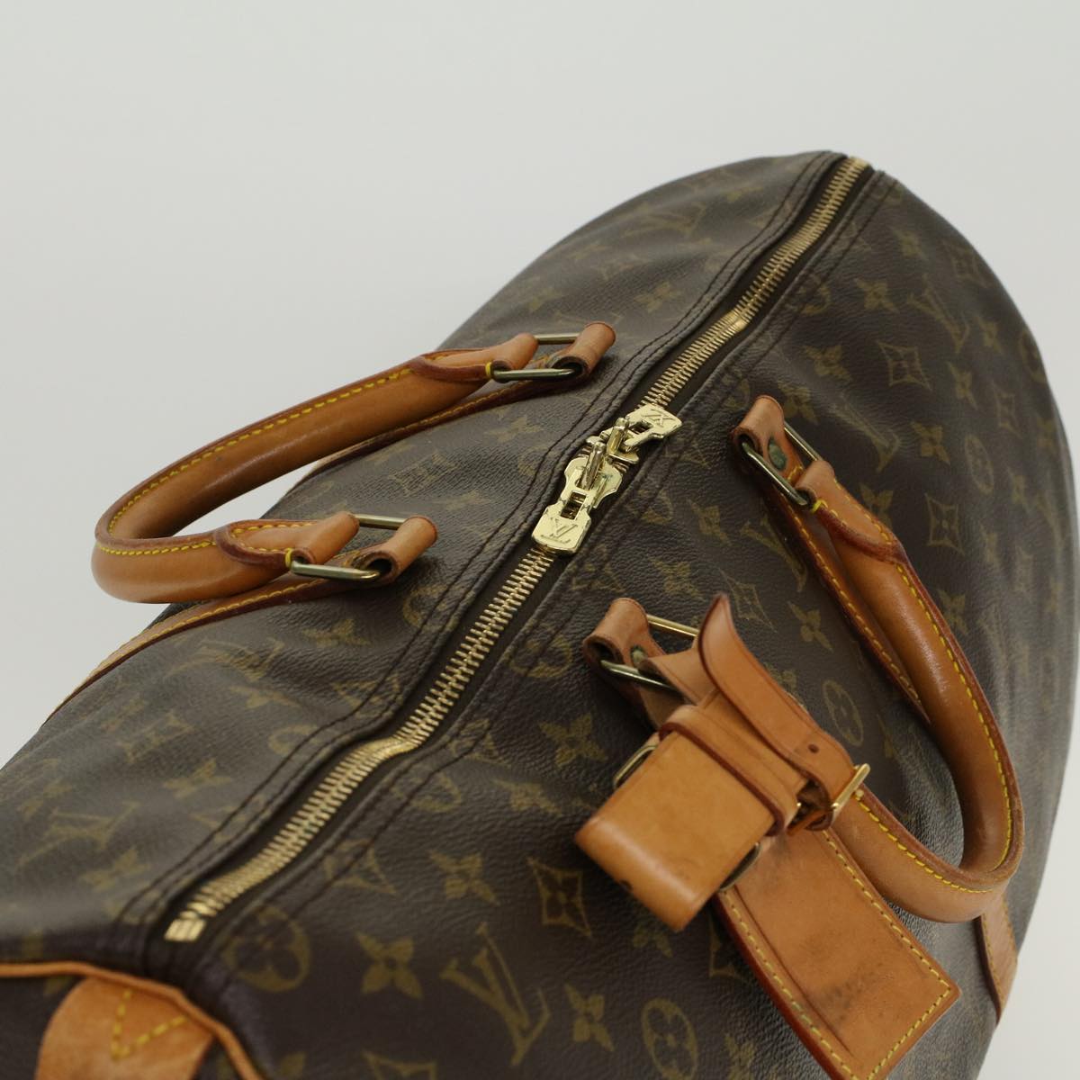 LOUIS VUITTON Monogram Keepall 50 Boston Bag M41426 LV 46046