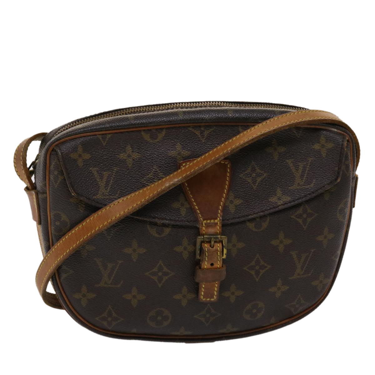 LOUIS VUITTON Monogram Jeune Fille MM Shoulder Bag M51226 LV 46047