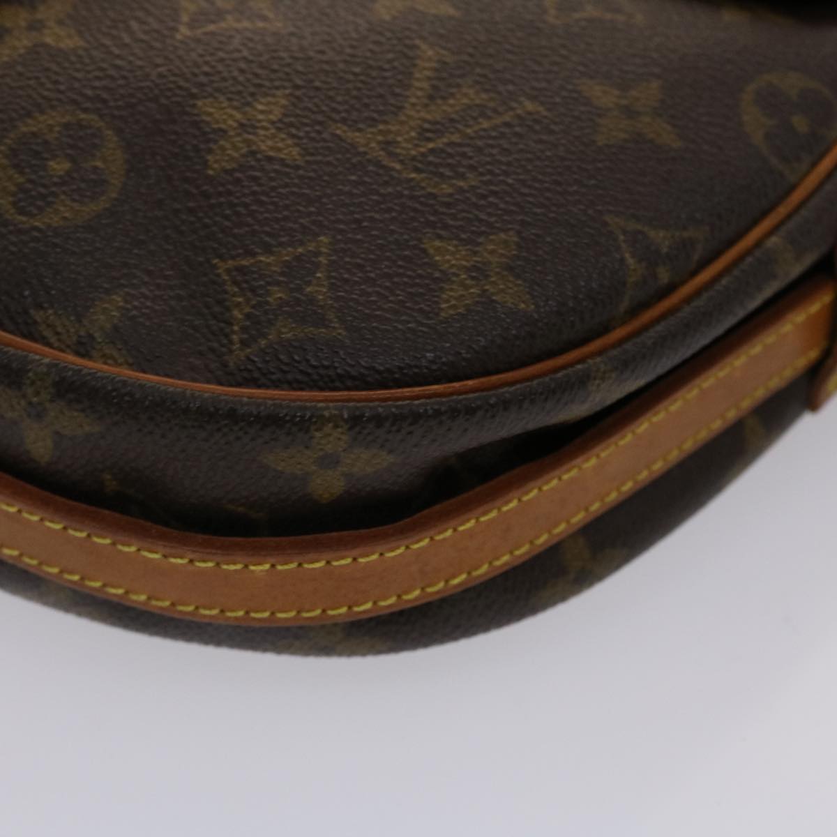LOUIS VUITTON Monogram Jeune Fille MM Shoulder Bag M51226 LV 46047