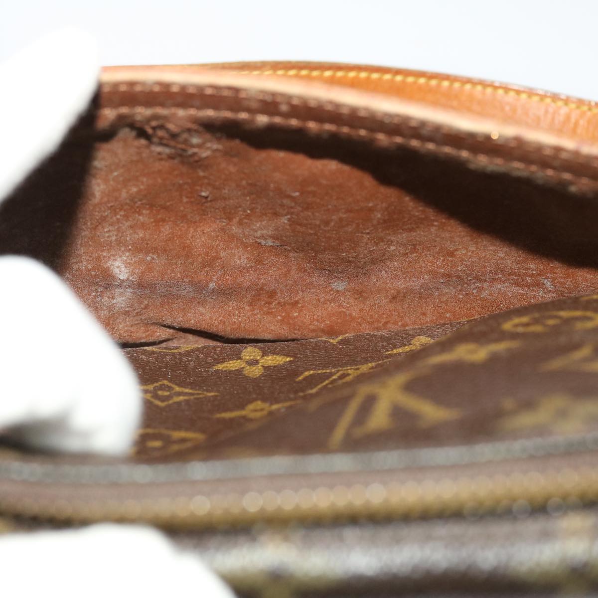 LOUIS VUITTON Monogram Jeune Fille MM Shoulder Bag M51226 LV 46047