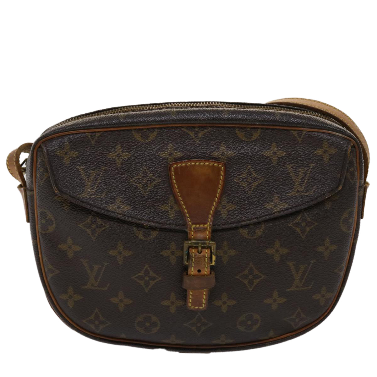 LOUIS VUITTON Monogram Jeune Fille MM Shoulder Bag M51226 LV 46047