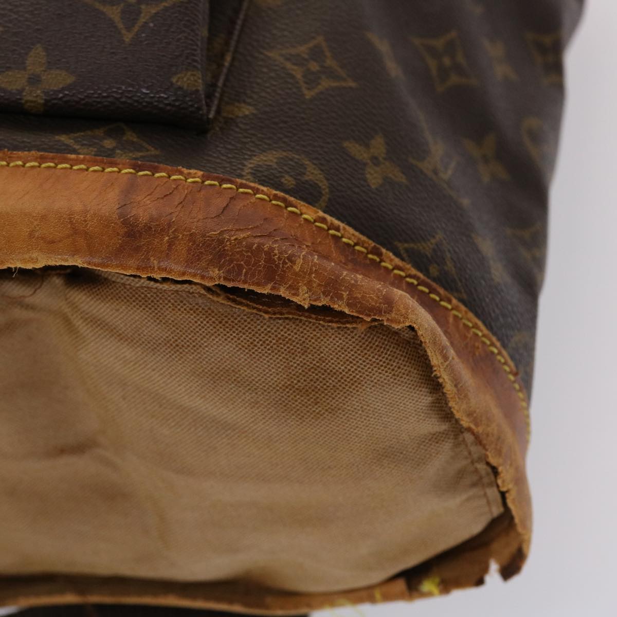 LOUIS VUITTON Monogram Montsouris GM Backpack M51135 LV 46050