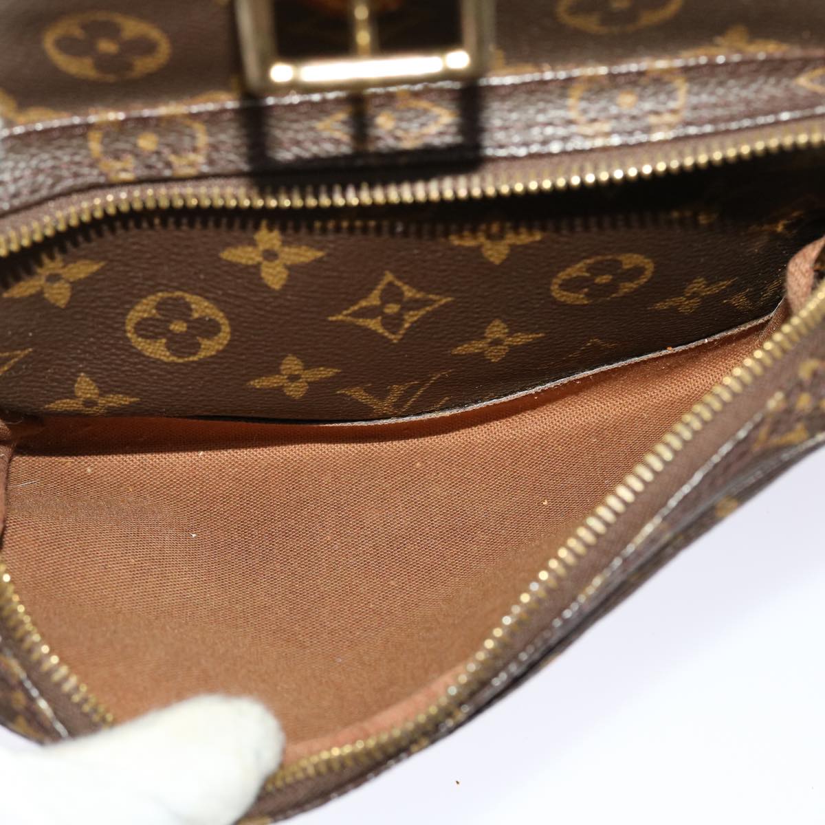 LOUIS VUITTON Monogram Montsouris GM Backpack M51135 LV 46050