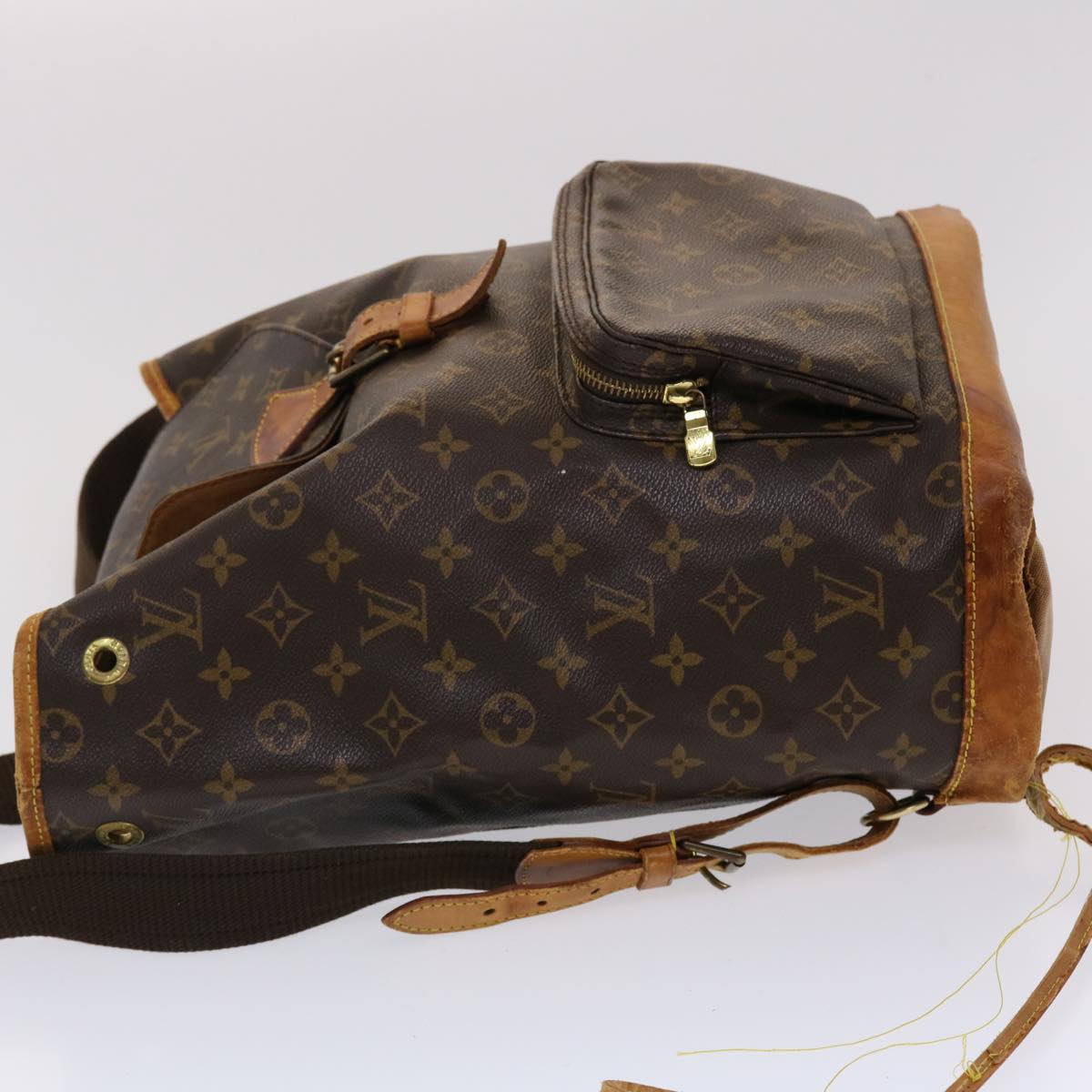 LOUIS VUITTON Monogram Montsouris GM Backpack M51135 LV 46050