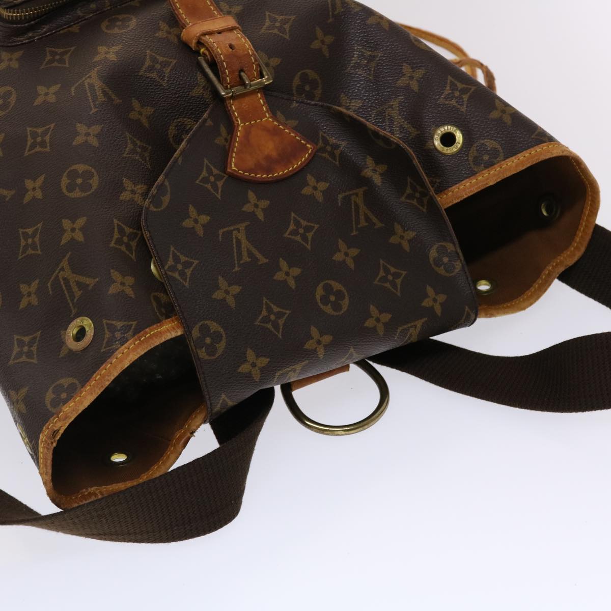 LOUIS VUITTON Monogram Montsouris GM Backpack M51135 LV 46050