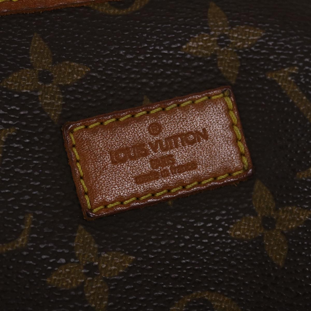 LOUIS VUITTON Monogram Saumur 35 Shoulder Bag M42254 LV 46053