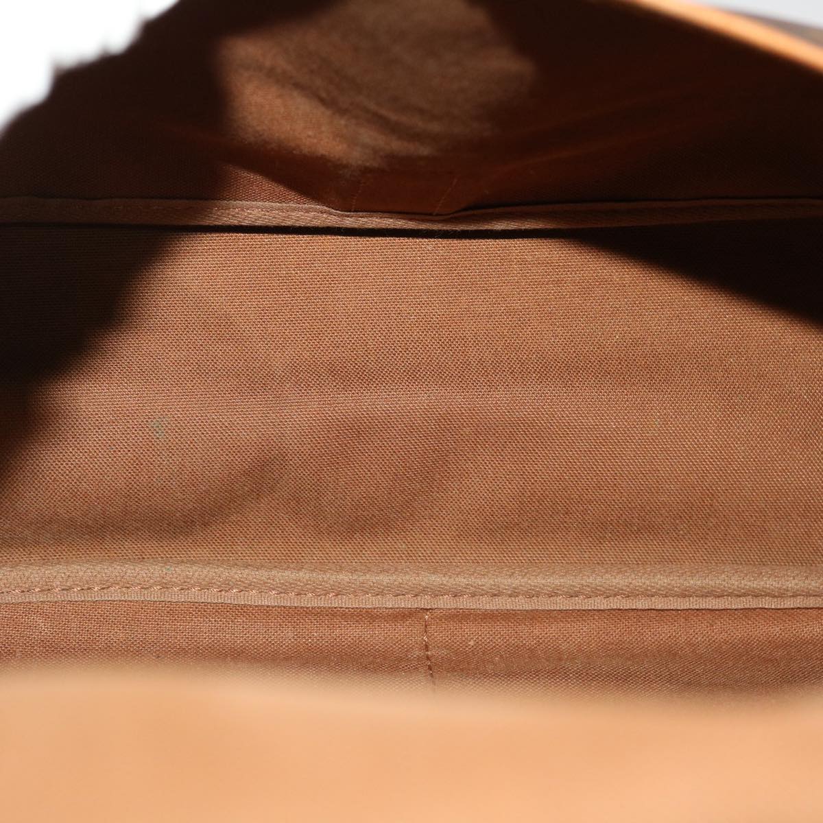 LOUIS VUITTON Monogram Saumur 35 Shoulder Bag M42254 LV 46053