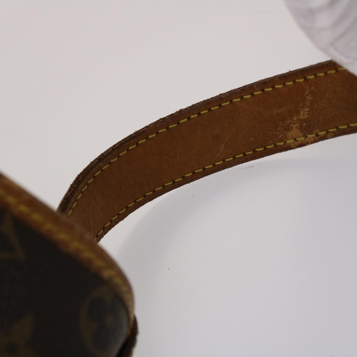 LOUIS VUITTON Monogram Saumur 35 Shoulder Bag M42254 LV 46053