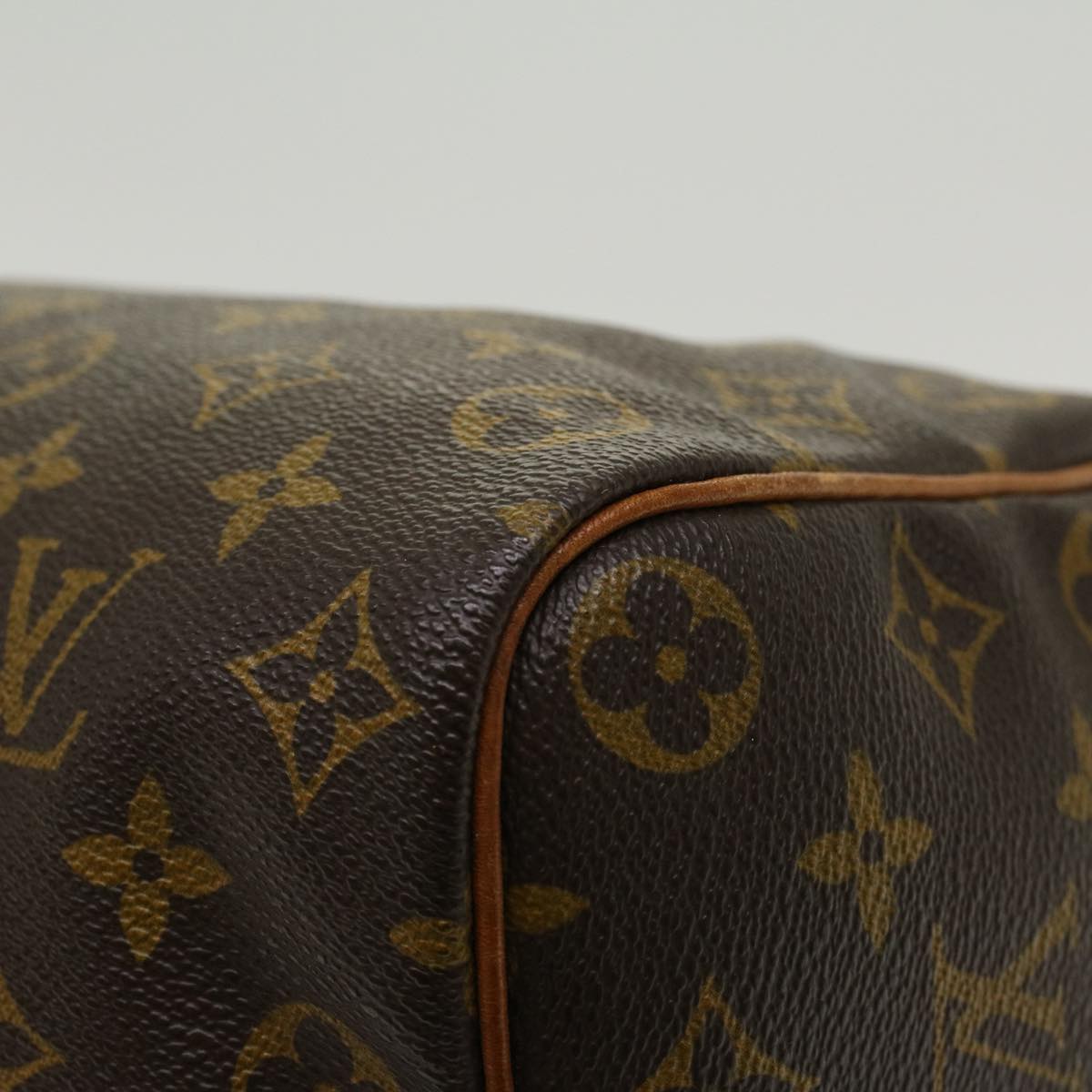 LOUIS VUITTON Monogram Speedy 35 Hand Bag M41524 LV 46054