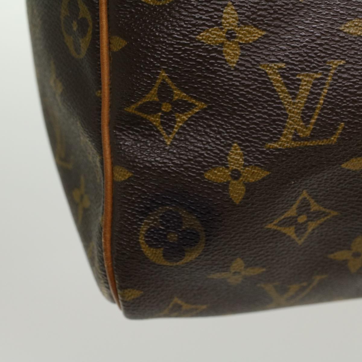 LOUIS VUITTON Monogram Speedy 35 Hand Bag M41524 LV 46054