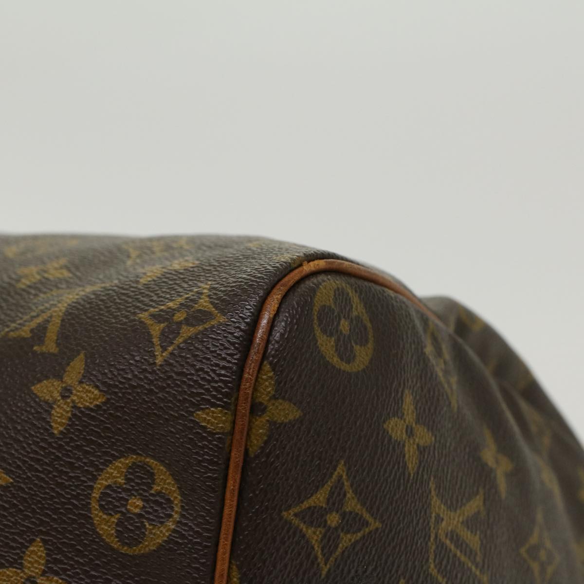 LOUIS VUITTON Monogram Speedy 35 Hand Bag M41524 LV 46054