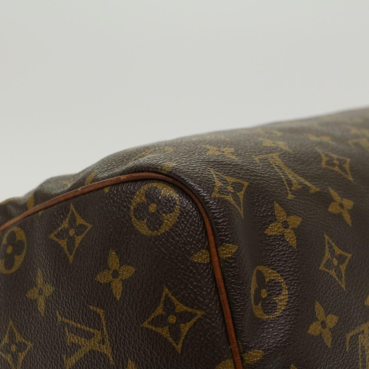 LOUIS VUITTON Monogram Speedy 35 Hand Bag M41524 LV 46054