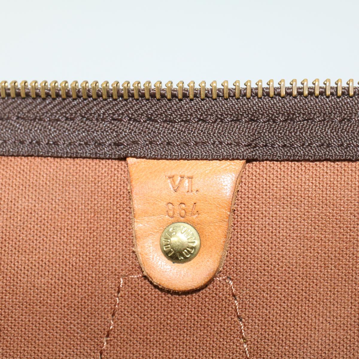 LOUIS VUITTON Monogram Speedy 35 Hand Bag M41524 LV 46054