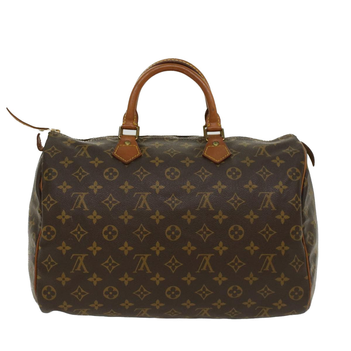 LOUIS VUITTON Monogram Speedy 35 Hand Bag M41524 LV 46054