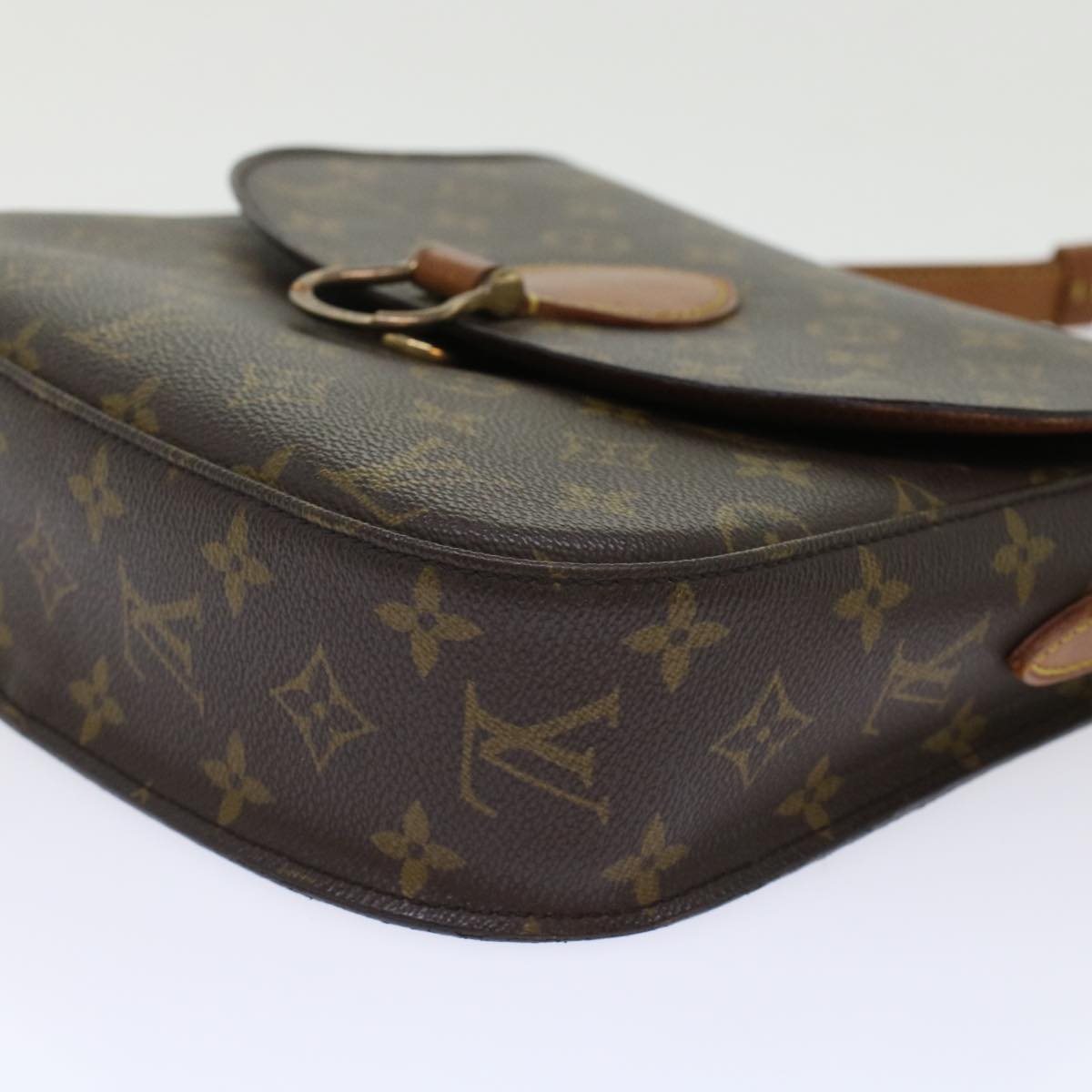 LOUIS VUITTON Monogram Saint Cloud GM Shoulder Bag M51242 LV 46056