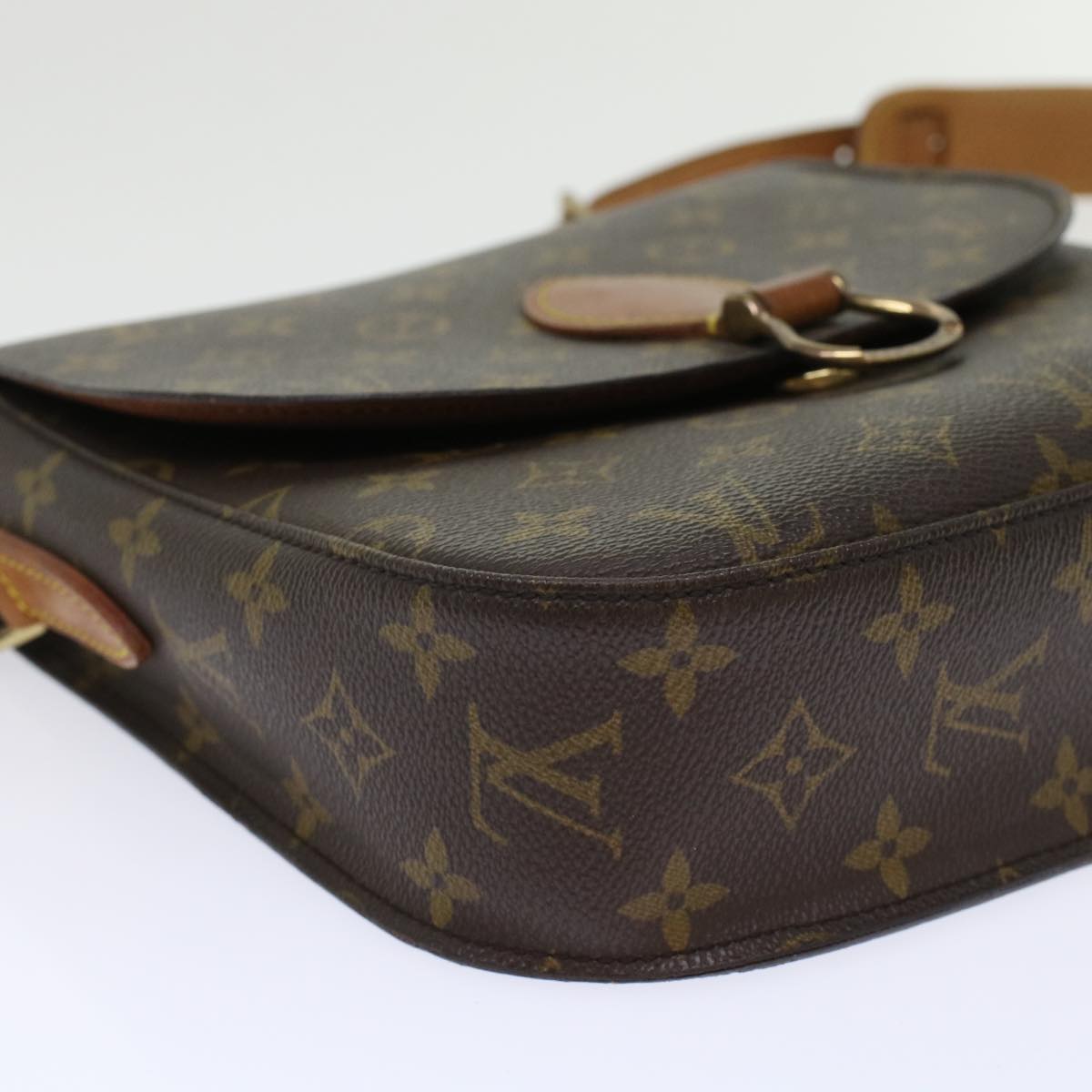 LOUIS VUITTON Monogram Saint Cloud GM Shoulder Bag M51242 LV 46056