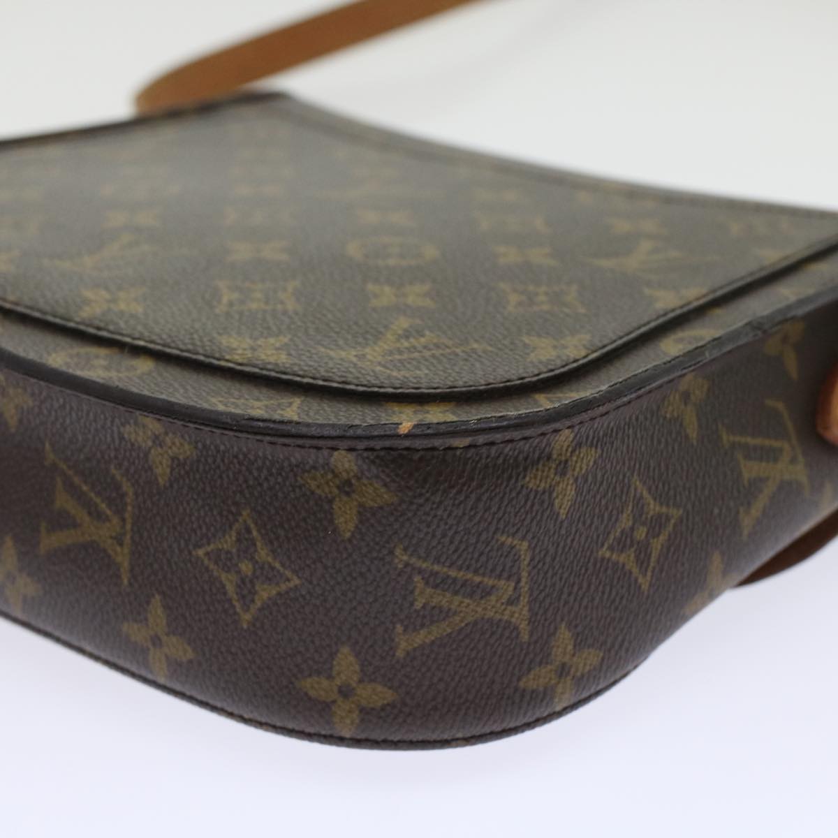 LOUIS VUITTON Monogram Saint Cloud GM Shoulder Bag M51242 LV 46056