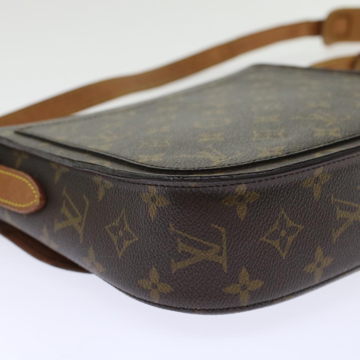 LOUIS VUITTON Monogram Saint Cloud GM Shoulder Bag M51242 LV 46056