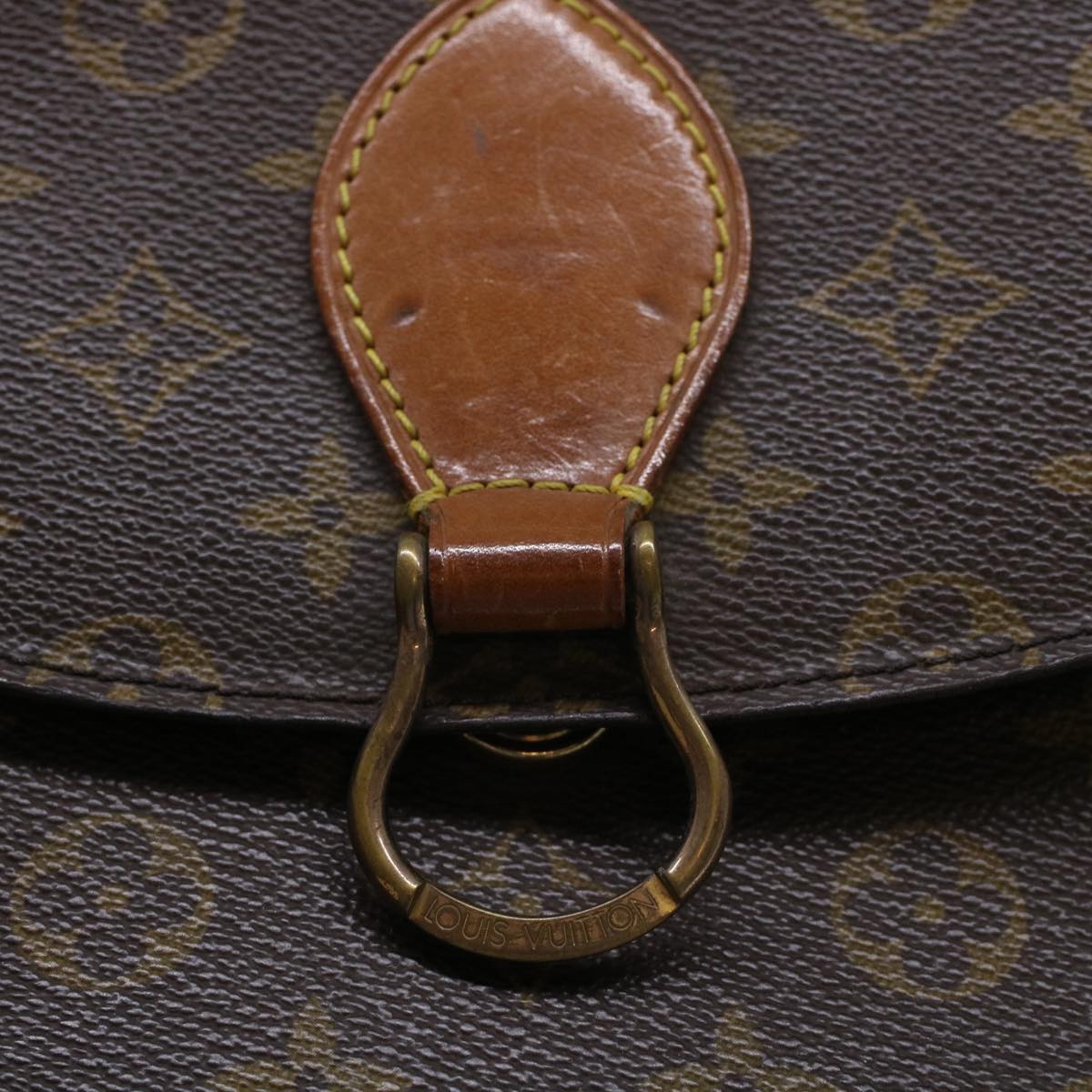 LOUIS VUITTON Monogram Saint Cloud GM Shoulder Bag M51242 LV 46056