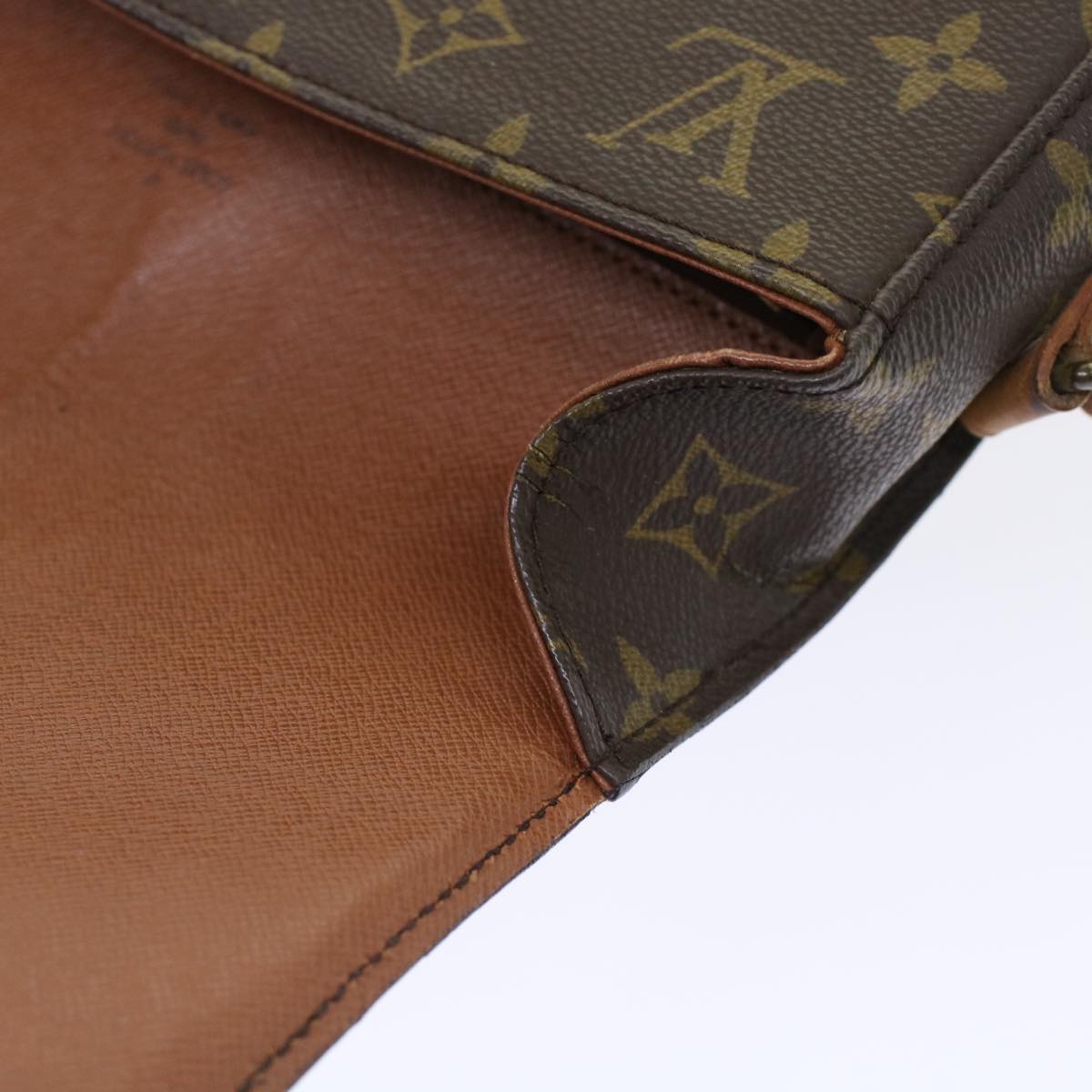 LOUIS VUITTON Monogram Saint Cloud GM Shoulder Bag M51242 LV 46056