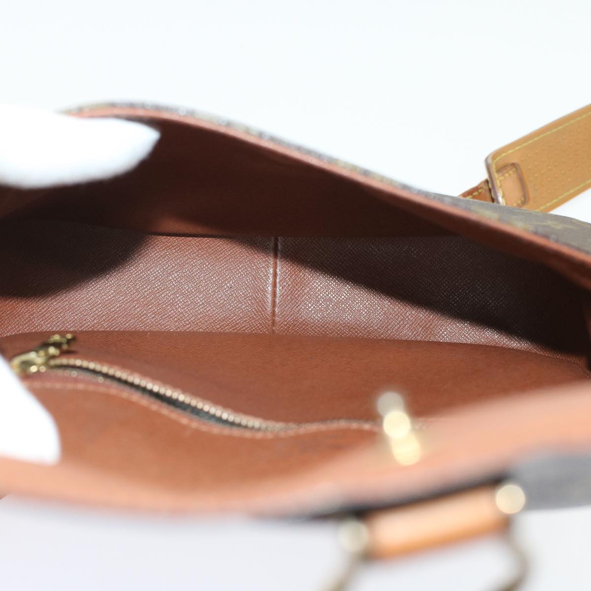 LOUIS VUITTON Monogram Saint Cloud GM Shoulder Bag M51242 LV 46056