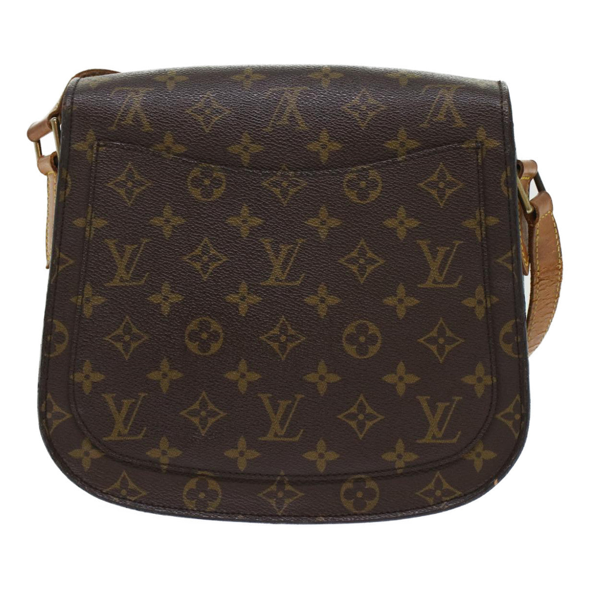 LOUIS VUITTON Monogram Saint Cloud GM Shoulder Bag M51242 LV 46056