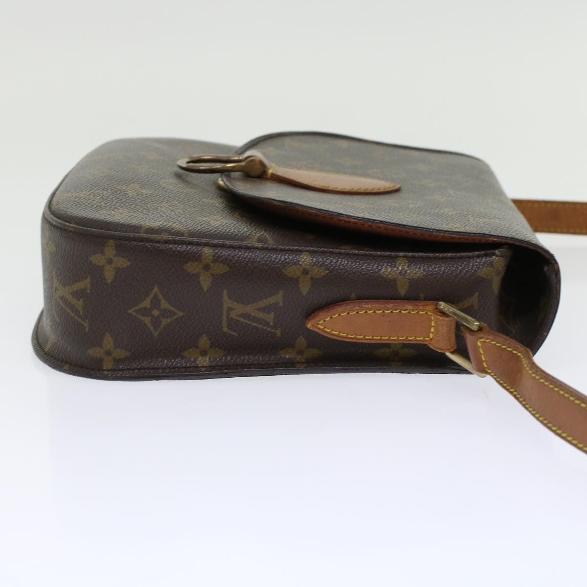 LOUIS VUITTON Monogram Saint Cloud GM Shoulder Bag M51242 LV 46056