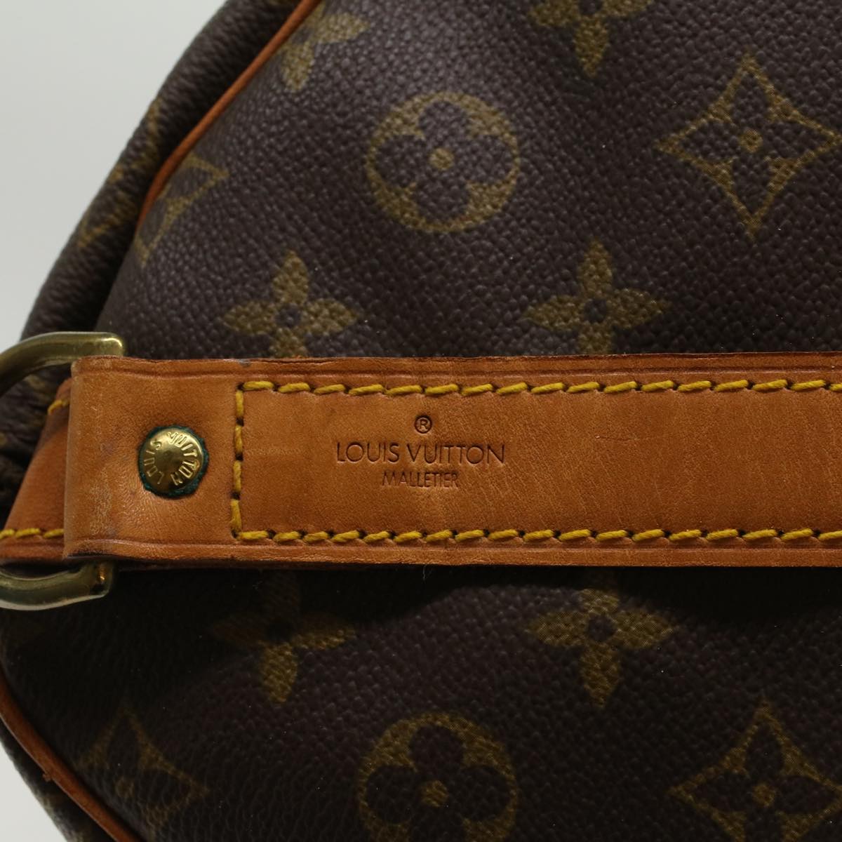 LOUIS VUITTON Monogram Keepall Bandouliere 55 Boston Bag M41414 LV 46067