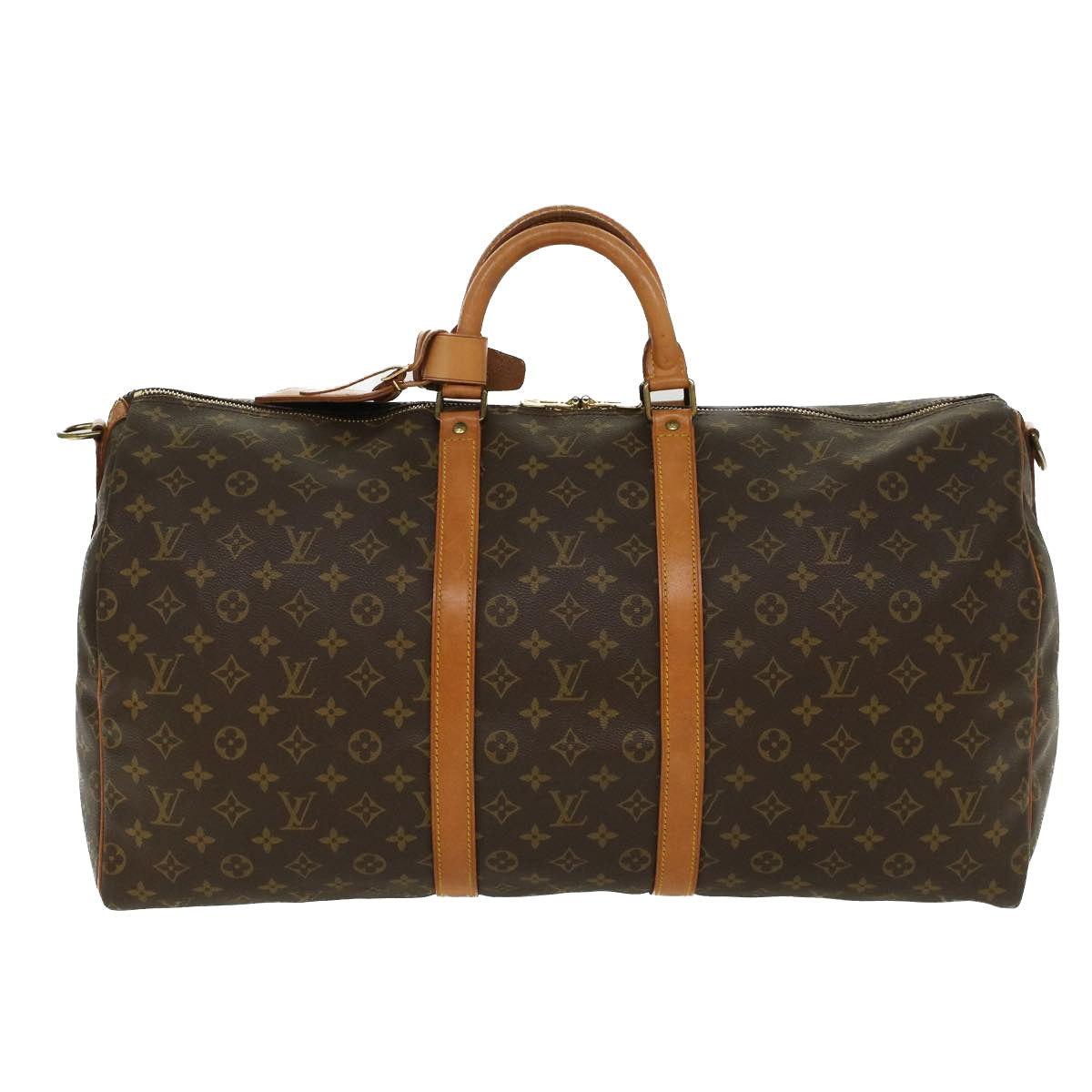 LOUIS VUITTON Monogram Keepall Bandouliere 55 Boston Bag M41414 LV 46067
