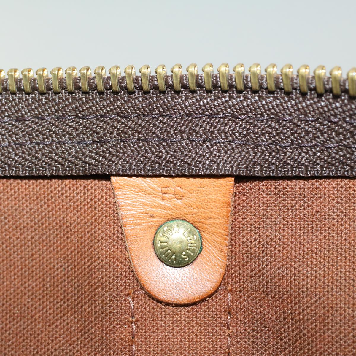 LOUIS VUITTON Monogram Keepall Bandouliere 55 Boston Bag M41414 LV 46067