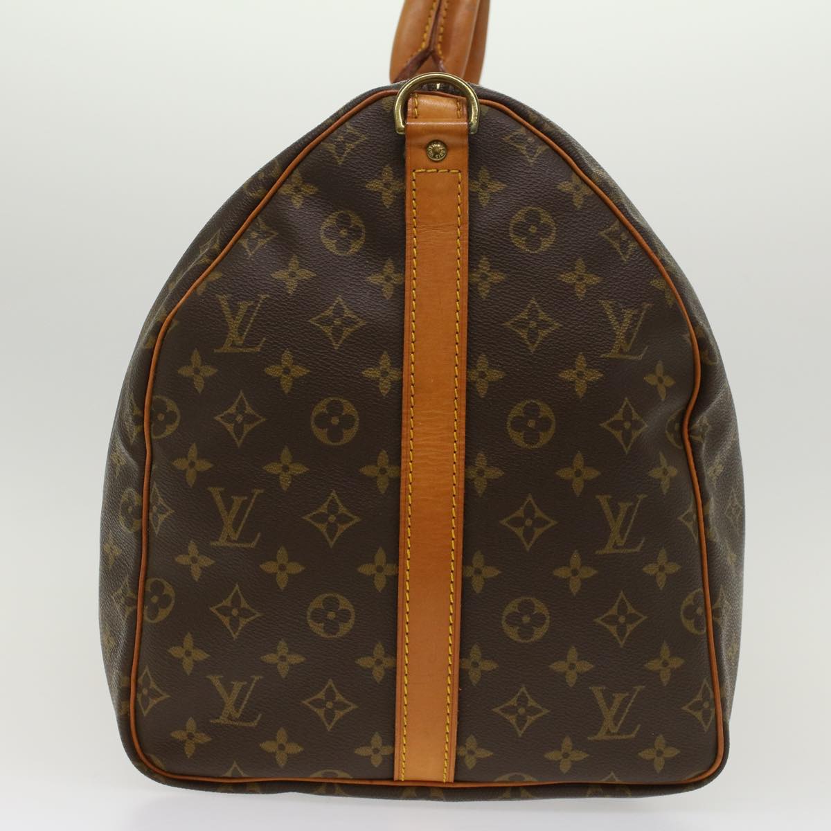 LOUIS VUITTON Monogram Keepall Bandouliere 55 Boston Bag M41414 LV 46067