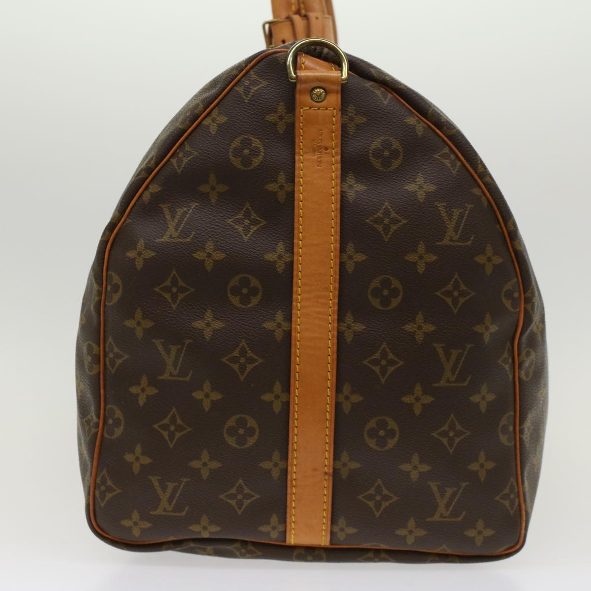 LOUIS VUITTON Monogram Keepall Bandouliere 55 Boston Bag M41414 LV 46067