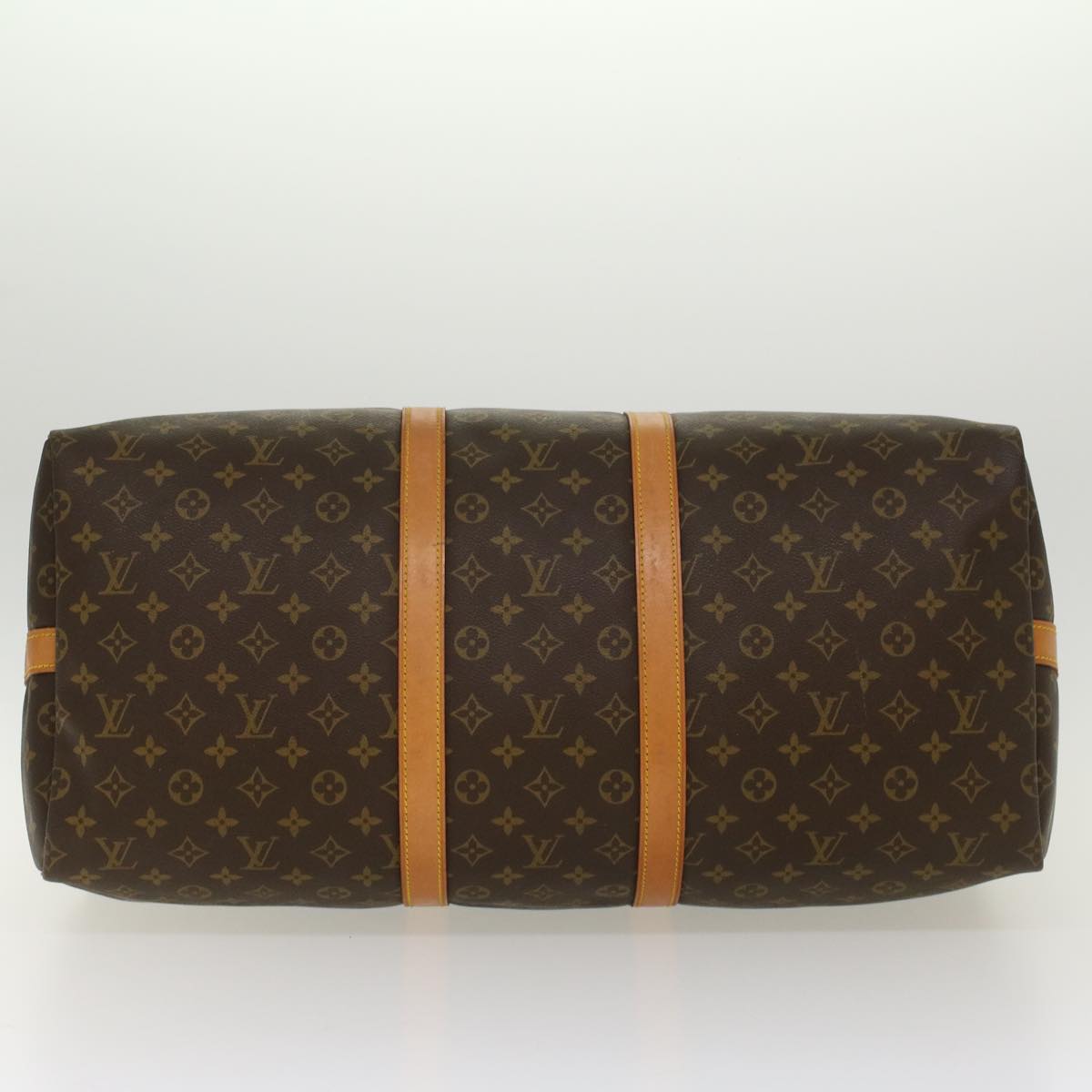 LOUIS VUITTON Monogram Keepall Bandouliere 55 Boston Bag M41414 LV 46067
