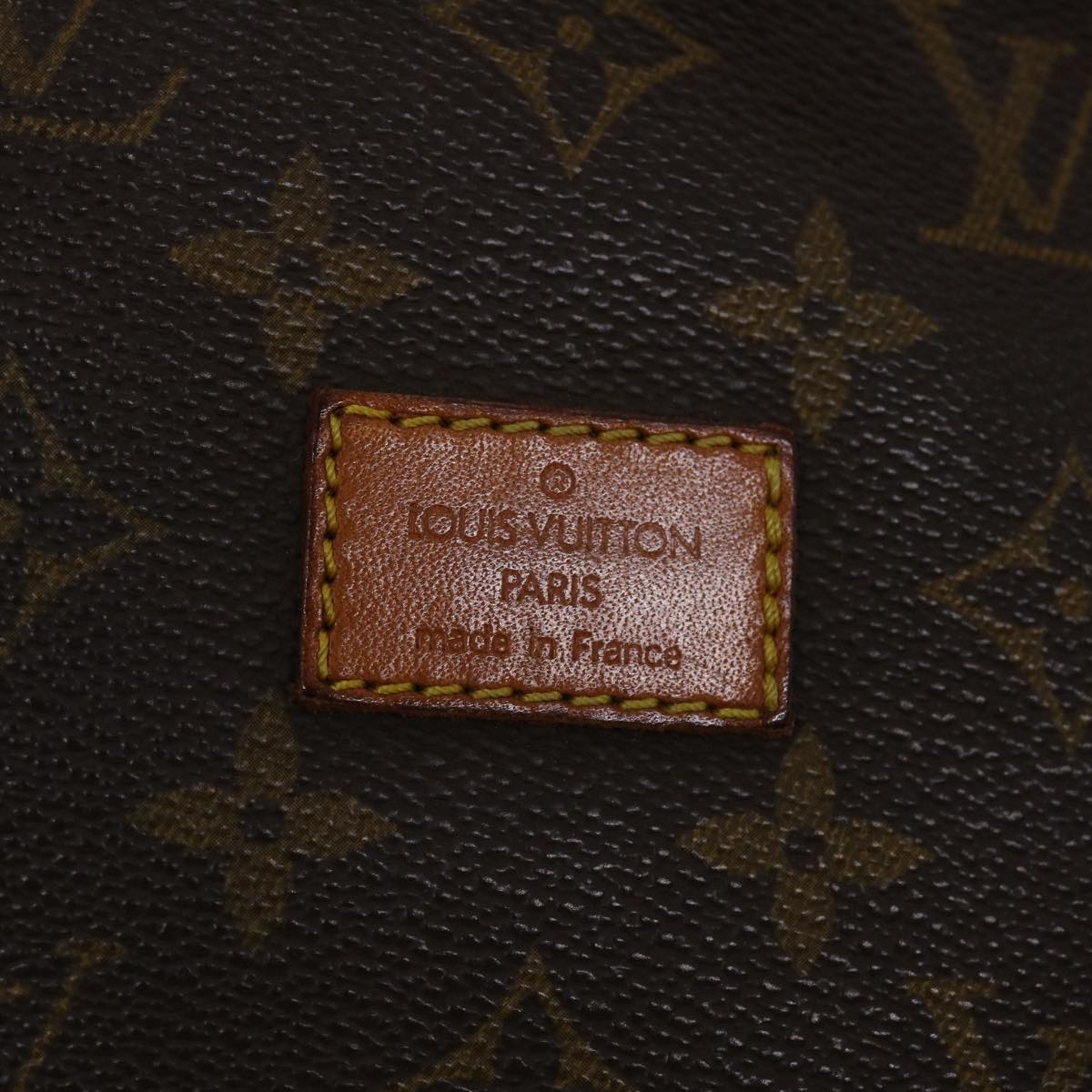 LOUIS VUITTON Monogram Saumur 30 Shoulder Bag M42256 LV 46077