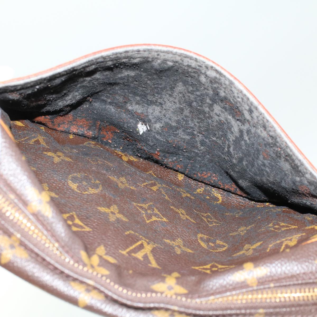 LOUIS VUITTON Monogram Jeune Fille GM Shoulder Bag M51225 LV 46081
