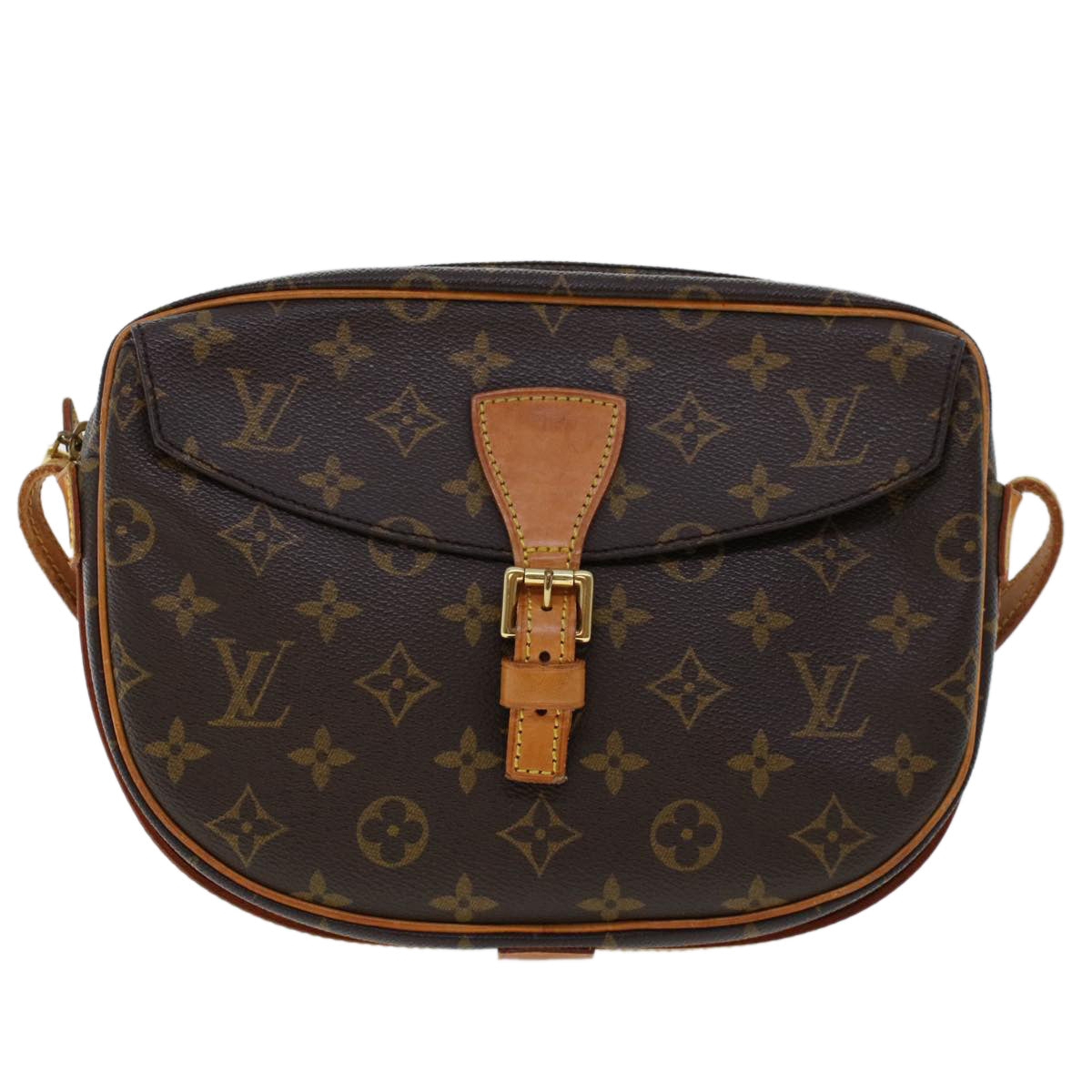 LOUIS VUITTON Monogram Jeune Fille GM Shoulder Bag M51225 LV 46081