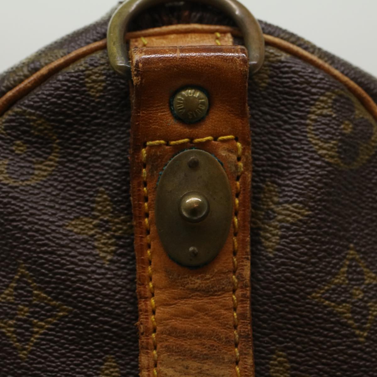 LOUIS VUITTON Monogram Keepall Bandouliere 50 Boston Bag Vintage M41416 LV 46083