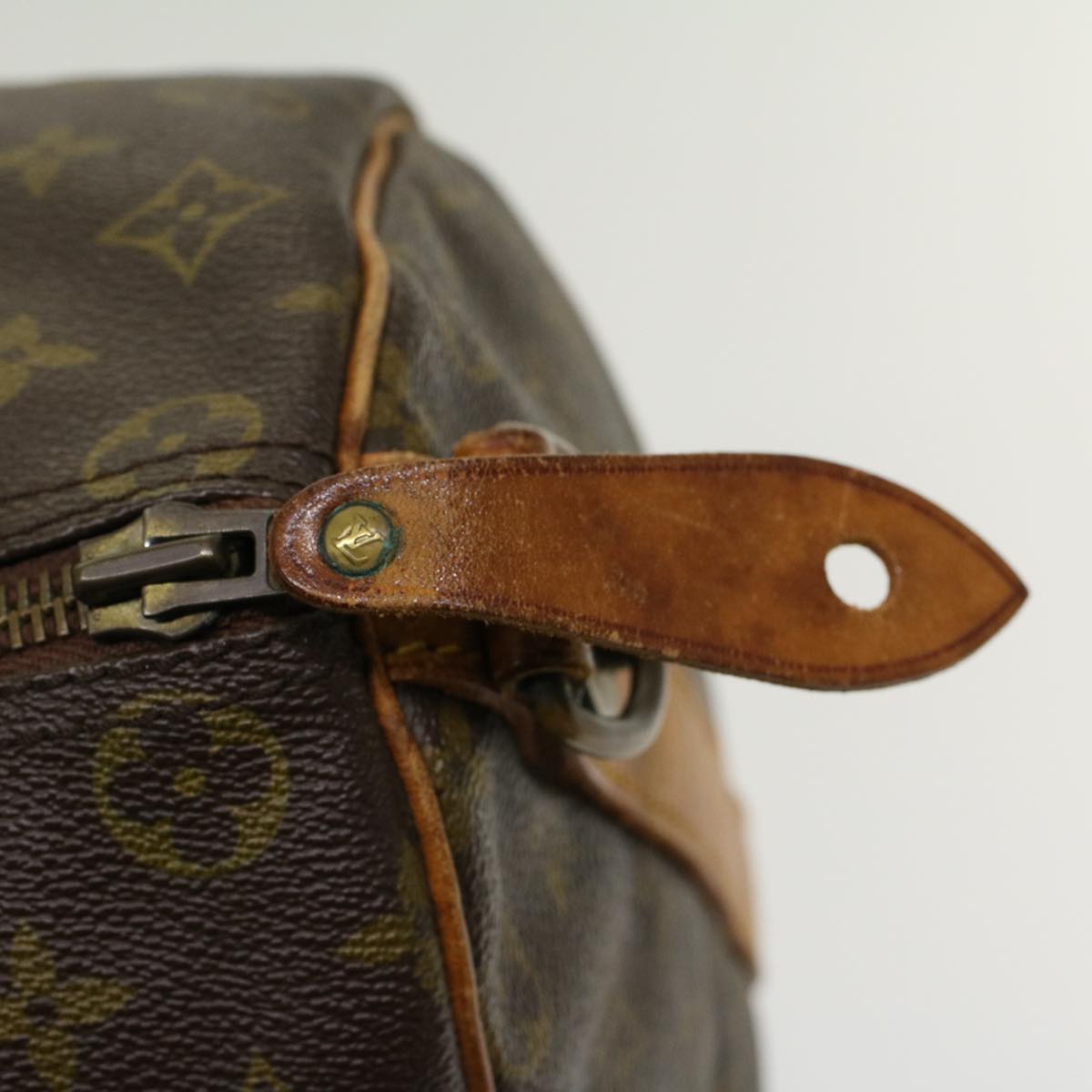 LOUIS VUITTON Monogram Keepall Bandouliere 50 Boston Bag Vintage M41416 LV 46083