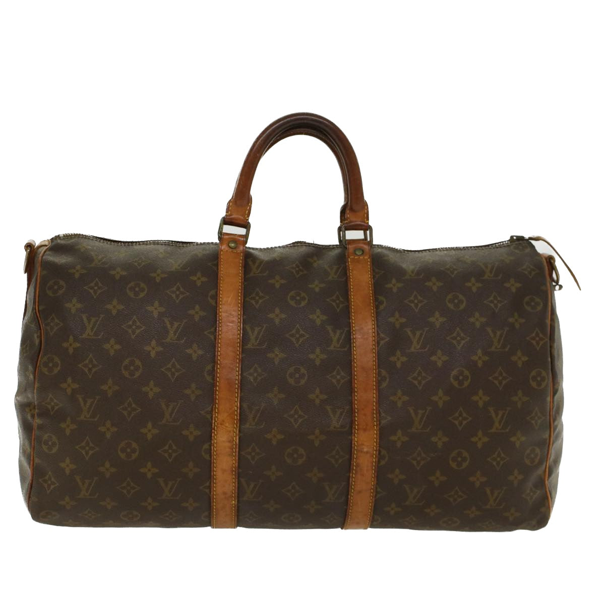 LOUIS VUITTON Monogram Keepall Bandouliere 50 Boston Bag Vintage M41416 LV 46083