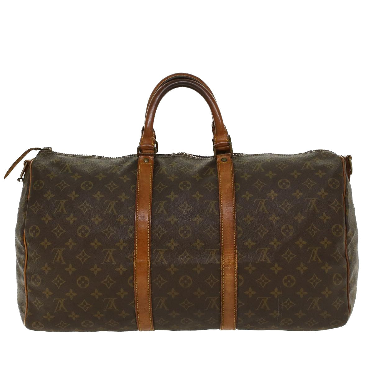 LOUIS VUITTON Monogram Keepall Bandouliere 50 Boston Bag Vintage M41416 LV 46083