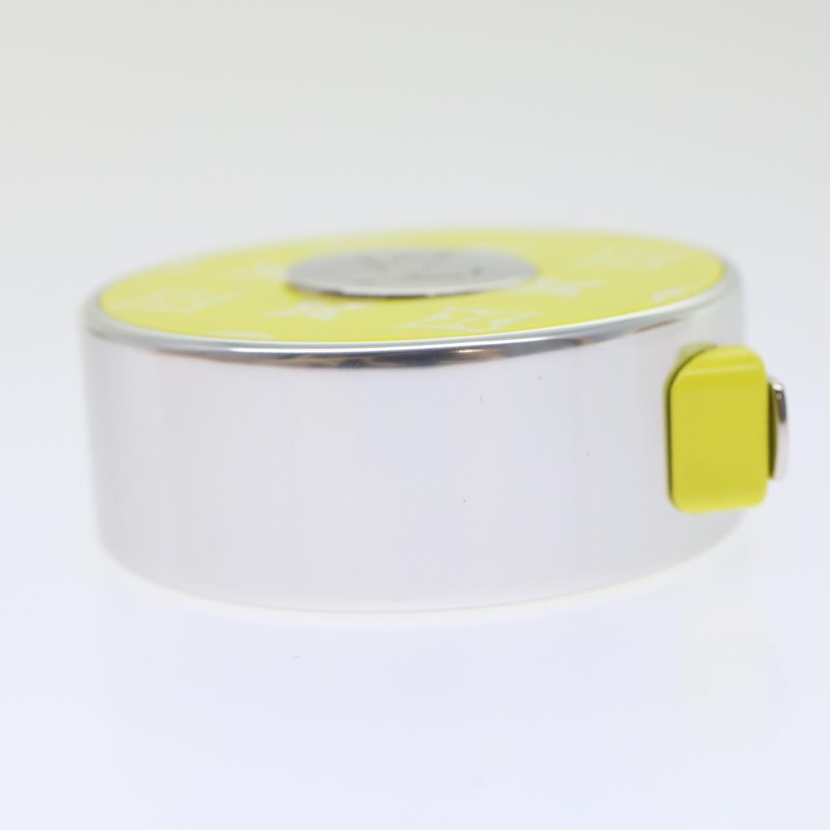 LOUIS VUITTON Porte Cles Meter Bag Charm metal Yellow MP3111 LV 46101