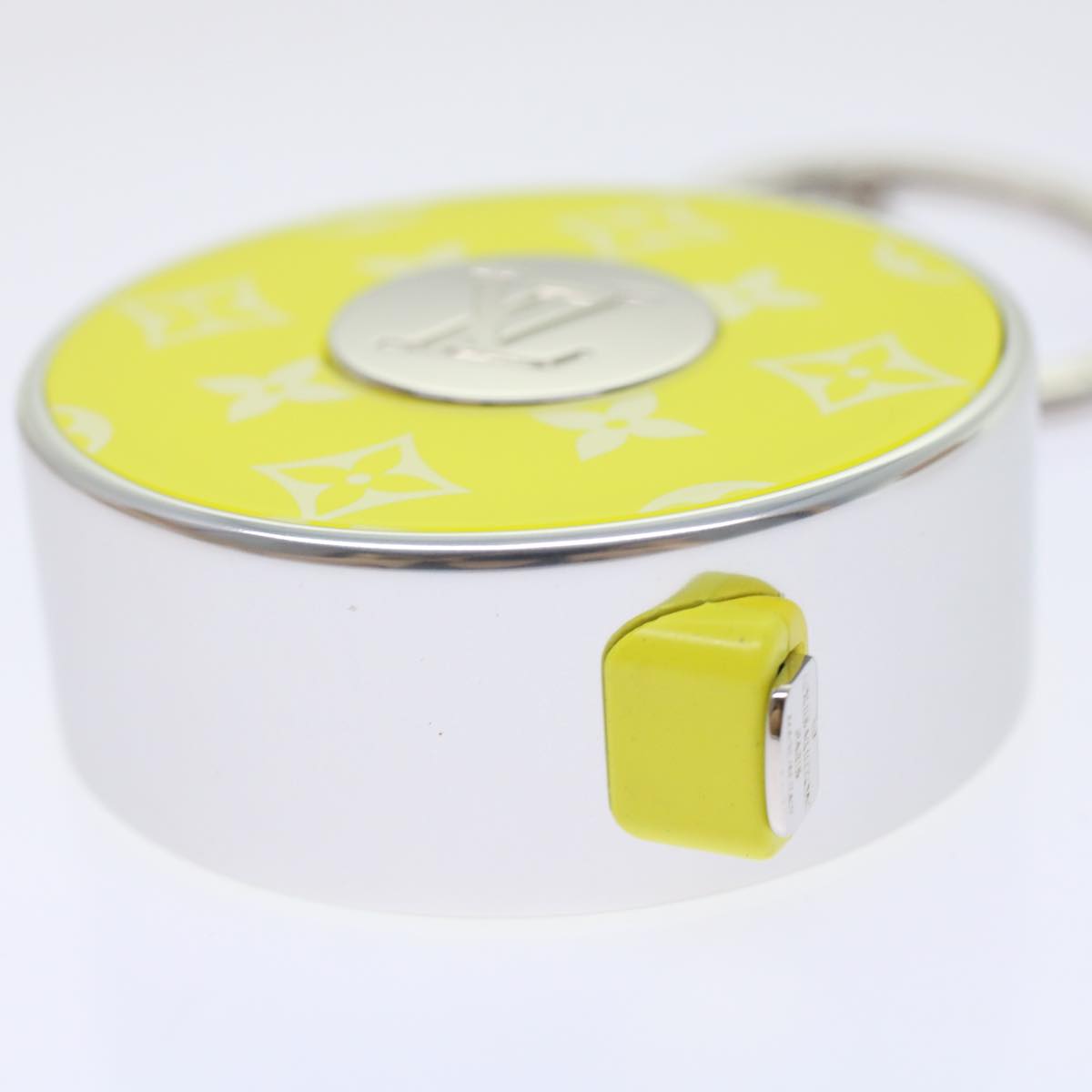 LOUIS VUITTON Porte Cles Meter Bag Charm metal Yellow MP3111 LV 46101