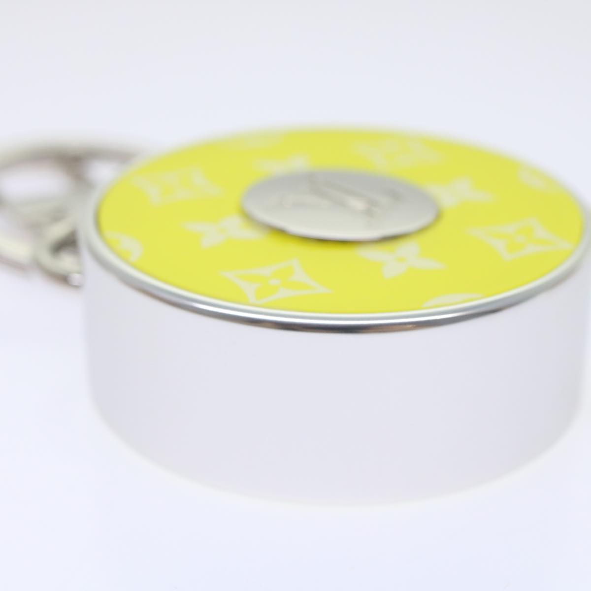 LOUIS VUITTON Porte Cles Meter Bag Charm metal Yellow MP3111 LV 46101