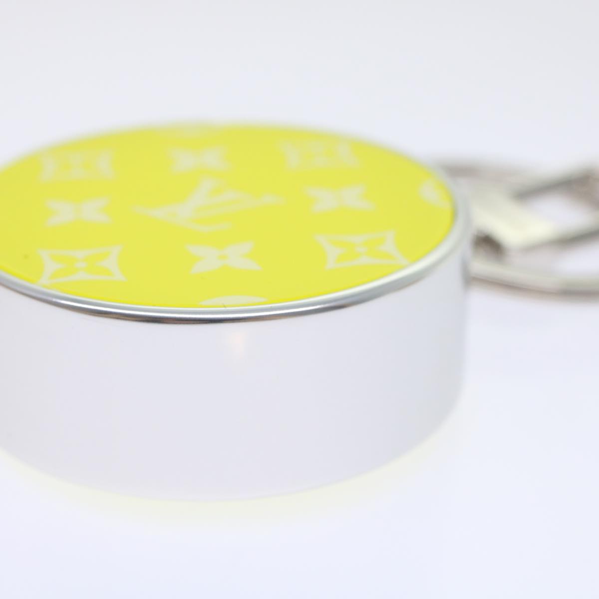 LOUIS VUITTON Porte Cles Meter Bag Charm metal Yellow MP3111 LV 46101